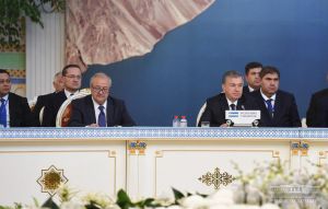 Выступление Президента Республики Узбекистан Шавката Мирзиёева на заседании Совета глав государств-участников СНГ в городе Душанбе