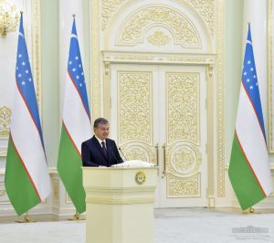 Президент Республики Узбекистан принял верительные грамоты послов иностранных государств