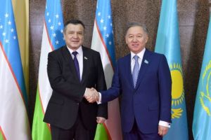 Спикер Законодательной палаты Олий Мажлиса встретился с Председателем Мажилиса Парламента Республики Казахстан